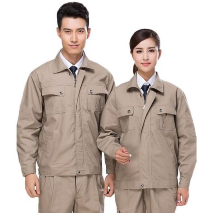 Đồng phục công nhân đặt may tại thế giới áo thun đồng phục luôn đảm bảo chất lượng 