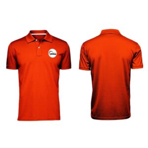 Áo thun đồng phục đỏ tươi