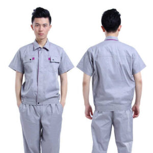 Mẫu đồng phục công nhân điện xưởng sản xuất