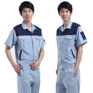 Quần áo bảo hộ công nhân điện xưởng sản xuất