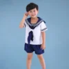 Đồng phục mầm non kiểu hải quân