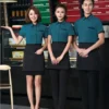 mẫu đồng phục nhà hàng phục vụ